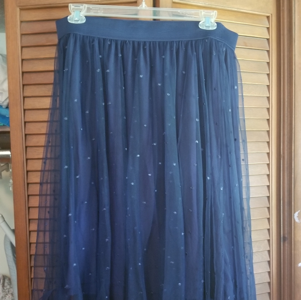 Torrid Dotted Tulle Skirt